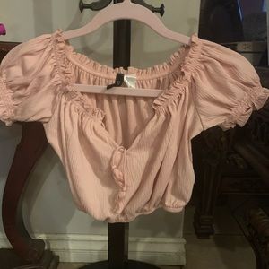 H&M pink top